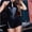 Black, variant on Shiny Patent Halter Jumpsuits for Women Tummy Control Shorts Off Shoulder Backless Stretchy Edgy Party Gathering (Yellow ,L)
