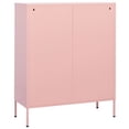 thumbnail image 3 of vidaXL Storage Cabinet Pink 80x35x101.5 cm Steel, 3 of 5