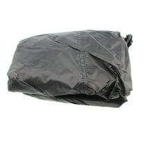 Clispeed BBQ Pit Cover Waterproof Black Polyester 1Pack
