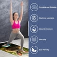 thumbnail image 2 of Easter Yoga Mat Towel with Storage Bag, 72.8"x26.8", Suitable for Yoga, Pilates, Fitness, Gym Towels, Yoga Towel, Yoga Towels, 2 of 6