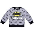 thumbnail image 2 of Batman Boys 2 Piece Character Crewneck and Jogger Set, Toddler, 2 of 5
