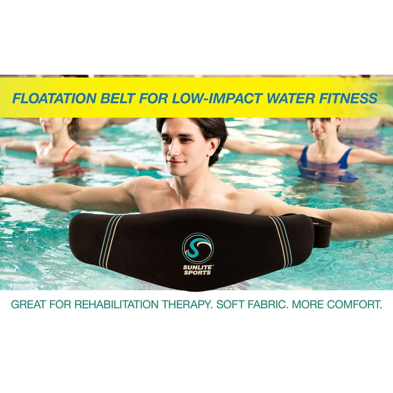 Sunlite Sports High-Density EVA-Foam Swim Belt, Floatation Belt for Aquatic  Exercise, Low-Impact Workout, Swim Training Aid for Beginners (Extra