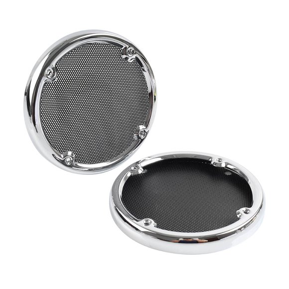 Rear Tour Pak Speaker Grills Cover Trim For Harley Electra Glide Ultra Limited