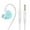 Blue, variant on QKZ AK6-X HiFi Professional Earphone with Microphone Music Earbuds In Ear Earphone For Running Sport