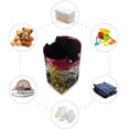 thumbnail image 2 of Gradient Paint Liquid Lightweight Large Hamper with Handles Durable Oxford Clothes Bags Storage Organization for Home Bedroom B, 2 of 6