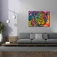 thumbnail image 3 of Epic Graffiti 'Leopard Spots' by Dean Russo, Canvas Wall Art, 54"x40", 3 of 8