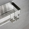 thumbnail image 3 of Punch-Free Shower Shelf 304 Stainless Steel Kitchen Storage Rack Wall-Mounted Bathroom Holder Wall-Mounted Kitchen Organizer Draining Bracket for Home Bathroom Kitchen, 3 of 10