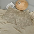 thumbnail image 2 of Beige Floral Pillow Covers 18x18 Inch 2 Pcs Khaki Vintage Flower Decor Throw Pillows Boho Seasonal Spring Summer Outdoor Farmhouse Decoration Pillowcase Linen Cushion Cover for Couch Sofa Bed, 2 of 6