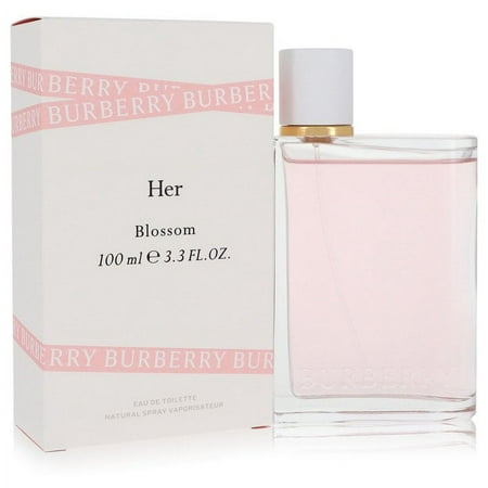($109 Value) Burberry Her Blossom Eau De Toilette, Perfume for Women, 3.3 oz