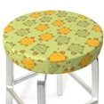thumbnail image 3 of Fotbe Cute Turtle Stool Covers Round,Waterproof Round Bar Stool Covers Bar Chair Covers Washable Stool Cushion Slipcover for 12-14 Inch Chair-12 inch, 3 of 7
