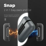 Ocoopa Hand Warmers 2 Pack, 10000mAh Magnetic Electric Hand Warmers Rechargeable, 16 Hrs Warmth 4 Levels Heat up to 136℉, Tech Gifts for Men Women