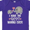 thumbnail image 4 of Inktastic Best Nanny Ever Grandchild Boys or Girls Baby Bodysuit, 4 of 5