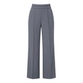 thumbnail image 5 of Ohufall Yoga Pants for Women Loose Straight Leg High Waisted Yoga Pants with Pocket Yoga Work Fashion Casual Pants, 5 of 5