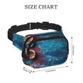 thumbnail image 4 of Fotbe Abstract Colorful Art Supplies Cangurera Cuadrada con Estampado de Doble Capa, Bolsa de Cintura Ajustable Mini para Hombres y Mujeres, 4 of 9