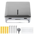 thumbnail image 1 of Mistaha Paper Towel Dispenser Wall Mount Commercial N-fold/Multi-fold/Tri-fold, Touchless Hand Towel Dispenser with Lock, 1 of 7