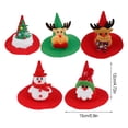 thumbnail image 2 of Greeniant Vestido navideño para perros, sombrero para mascotas, accesorios para la cabeza, suministros para fiestas y festivales, gorras navideñas para Ropa para mascotas Tipo 5 Greeniant PT004241-05, 2 of 6