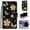 P-Gold Butterfly, variant on SaniMore for iPhone 15 Pro 6.1" 2023 PU Leather Case with Card Slots Detchable Lanyard Color Painting Luxury Pattern Flip Kickstand Shcokproof Wallet Case For iPhone 15 Pro 6.1 Inch 2022, Road