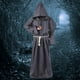 thumbnail image 1 of Disfraz de monje con capucha para adultos, bata de Halloween Unisex, traje de monje, juego de rol, decoración, ropa de Doctor Reaper, Demon Slayer, 1 of 4