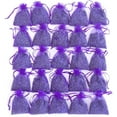thumbnail image 2 of Lavender Sachets For Closet, Drawer Linen And Closet Air Freshener With Dried Lavender Flowers Pack Of 25 Natural Aromatherapy Pouch For Clothes And Home Freshness, 2 of 3