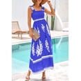 thumbnail image 4 of Vestido Maxi PRETTYGARDEN Mujer Verano Boho Floral en Línea A, 4 of 8