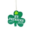thumbnail image 2 of Decoraciones del Día de San Patricio, Letrero colgante de madera para festival irlandés, Decoración para fiesta del Día de San Patricio, Letrero colgante de madera con pajita de la suerte verde, Decor, 2 of 6
