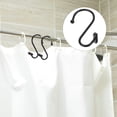 thumbnail image 2 of 12 ganchos para cortinas de metal, de acero inoxidable., 2 of 5