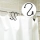 thumbnail image 2 of 12 ganchos para cortinas de metal, de acero inoxidable., 2 of 5