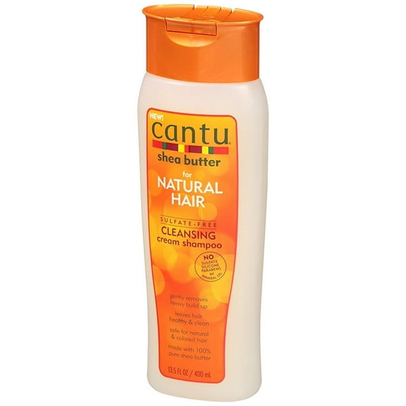 Cantu Natural Hair Shampoo Cleansing 13.5 OunceSulfate-Free 399ml 6 Pack