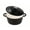 Black, variant on 4.5 QT Enameled Dutch Oven Pot With Lid, Cast Iron Dutch Oven With Dual Handles For Bread Baking, Cooking, Non-Stick Enamel Coated Cookware