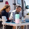 thumbnail image 6 of GEDUX 64 oz Insulated Stainless Steel Water Bottle, Half Gallon Water Bottle with 2-in-1 Chug & Straw Lid and Handle, Leak Proof Wide Mouth Vacuum Tumbler for Gym Travel, 6 of 6
