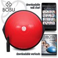 thumbnail image 6 of Bosu 72-10850 Home Gym The Original Balance Trainer 65 cm Diameter, Red & Black, 6 of 10