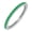 Emerald (White Gold), variant on White Gold Plated Stackable Lab Created Ruby Ring for Women - Thin Band for Stacking - Lab Grown Ruby Light Weight Wedding Eternity Band Size 11