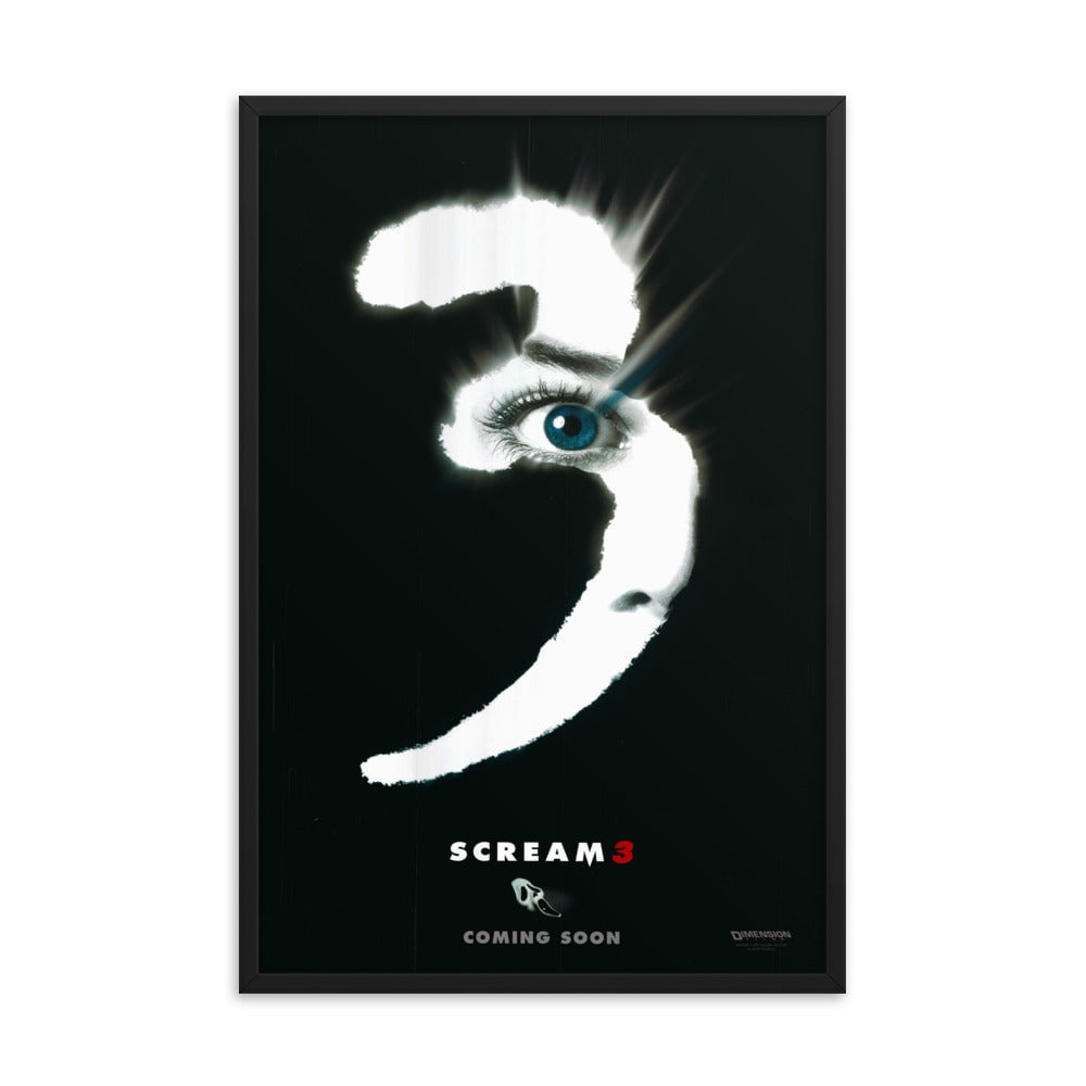 Scream 3 1999 REPRINT movie poster
