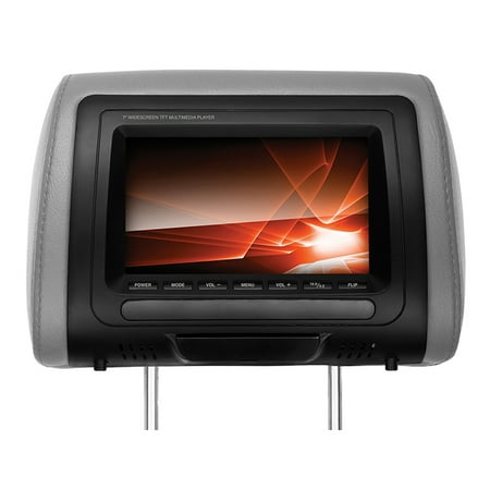 Ssl Shr73m 7 Inch Widescreen Single Universal Headrest Monitor With Dvd Player, Wireless Remote, Includes Black, Gray, Tan Interchangeable Skins – Dvd+rw, Dvd-rw, Cd-rw – Dvd Video, Vcd, Mp4 (shr73m) Ssl Shr73m 7 Inch Widescreen Single Universal Headrest Monitor With Dvd Player, Wireless Remote, Includes Black, Gray, Tan Interchangeable Skins – Dvd+rw, Dvd-rw, Cd-rw – Dvd Video, Vcd, Mp4 (shr73m)