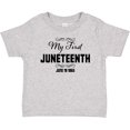 thumbnail image 3 of Inktastic My First Juneteenth June 19, 1865 Boys or Girls Baby T-Shirt, 3 of 5