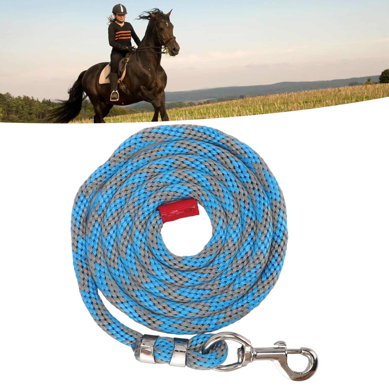 Corde De Cou Pour Cheval – Nylon Marine 5/8 X 60 Pouces, Pour Bride Moins