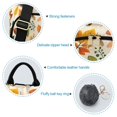 thumbnail image 7 of FORMRS Women's Travel Backpack Purse Anti-Theft Hidden Pockets Casual Shoulder Bag, Beige Retro Leaves, 7 of 7
