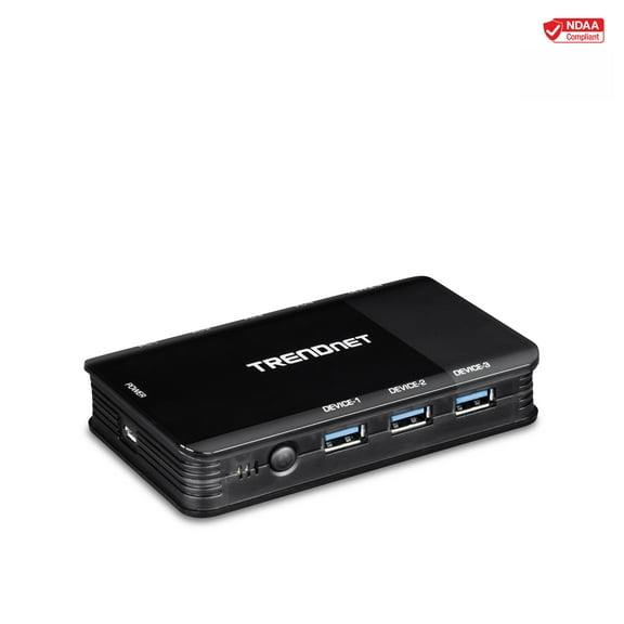 TRENDnet TK-U404  4 Computer 4-Port USB 3.1 Sharing Switch