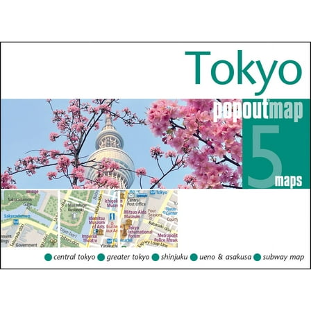 Popout Maps Tokyo Popout Map, (Paperback)
