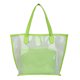thumbnail image 1 of Gran capacidad pvc mano-llevado una bolsa de hombro moda transparente casual salir cubo baggreen, 1 of 1