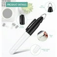 thumbnail image 3 of 24-Pack Bulk Mini Permanent Markers, Heavy-Duty Permanent Ink with Keychain Clip for Nurse, Office & Outdoor Use, 3 of 6