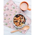 thumbnail image 3 of Easter Bunny Kitchen Dish Towels for Drying Dishes Set of 3, Cute Rabbits Eggs Spring Tulips Country Pink Waffle Weave Microfiber Hand Tea Bathroom Towels Quick Dry & Absorbent Towel 12x12, 3 of 7