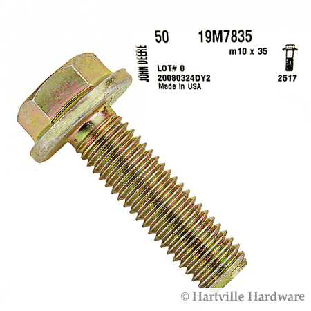 

John Deere Original Equipment Screw #19M7835