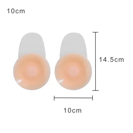 

Women‘s Nipple Cover - Silicone Breast Lift Tape Reusable Nippleless Cover Breast Tape Lingerie Accessories