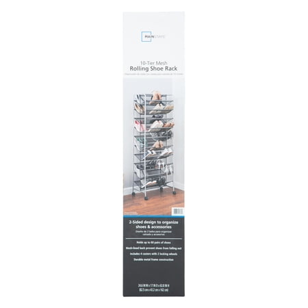 MAINSTAYS MS SHOE RACK 10 TR