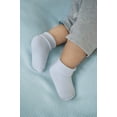 thumbnail image 6 of RATIVE Infant Baby Socks 6-12 Months Thick Terry Turn Cuff Socks for Unisex Baby Boy and Girl (6-12 Months, 12-pairs/white), 6 of 6