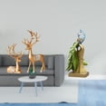 thumbnail image 2 of Estatua de escultura de ciervo,Estatua de ciervo,adorno de mesa,decoración del hogar,Colecciones de decoración de figuras de pareja de renos enamorados,Figura de escritorio,Estante de estatua, 2 of 8