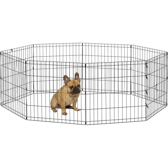Midwest New World Exercise Pen Black 24 Inch