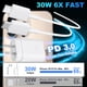 thumbnail image 2 of Adaptador de corriente USB-C Charger + Cable de 30 W para iPhone 16 Pro Max, 2 of 6