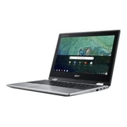 Acer Chromebook Spin 11 CP311-1H-C5PN - Flip design - Celeron N3350 / 1.1 GHz - Chrome OS - 4 GB RAM - 32 GB eMMC - 11.6" AHVA touchscreen 1366 x 768 (HD) - HD Graphics 500 - Wi-Fi 5, Bluetooth - sparkly silver - kbd: US